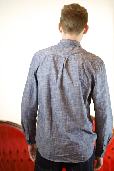 Round Pocket Chambray