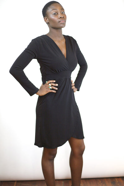 Black Moss Dress