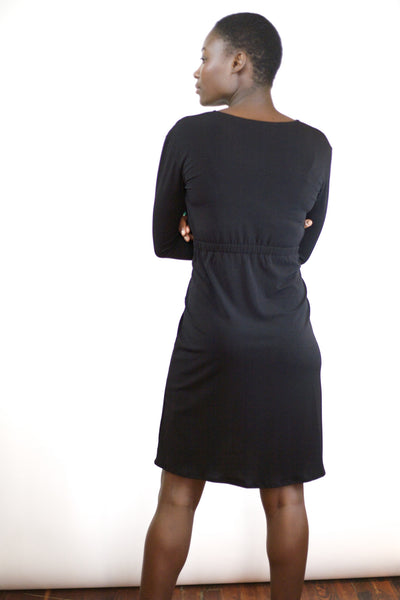 Black Moss Dress