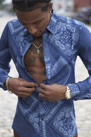 Ash bandana print shirt