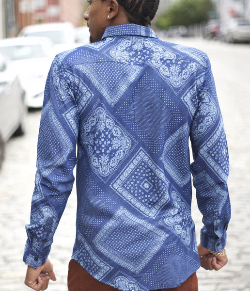 Ash bandana print shirt