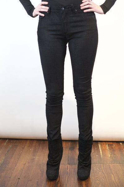 High Waist Skinny Cords