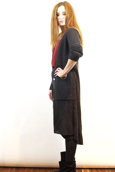 Maxi Cardigan - Black