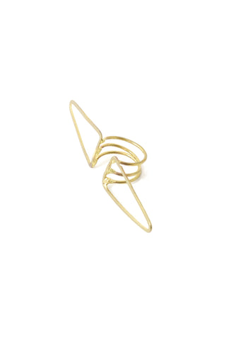 Cosmos Ring Brass