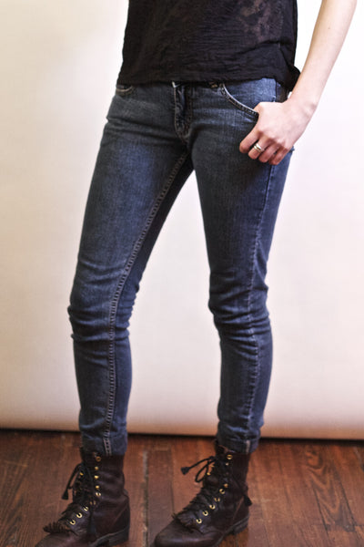 Midrise skinny "midnight"