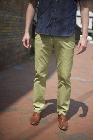 EC1 Slim Stretch Chino Sage