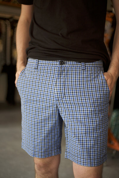 Gingham Bermuda Shorts