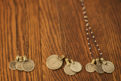 Tibetan Coin Necklace
