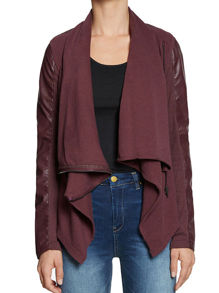 Private Practice Jacket Oxblood